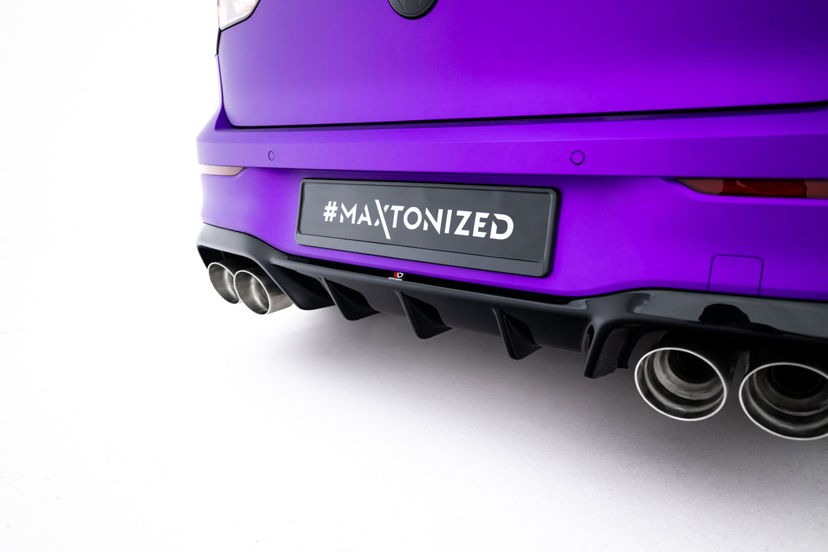 Frontspoiler Lippe, Seitenschweller, Heckdiffusor V.3 Volkswagen Golf R Hatchback MK8 Facelift