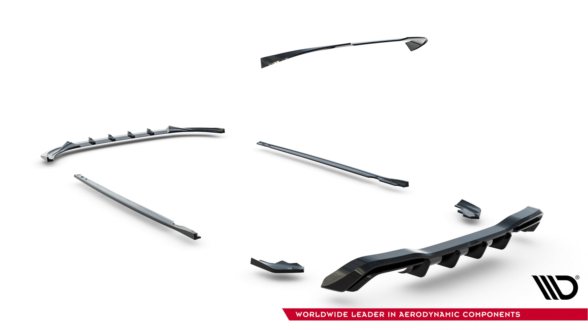 Frontspoiler Lippe V.5 Volkswagen Golf R Mk8 Facelift
