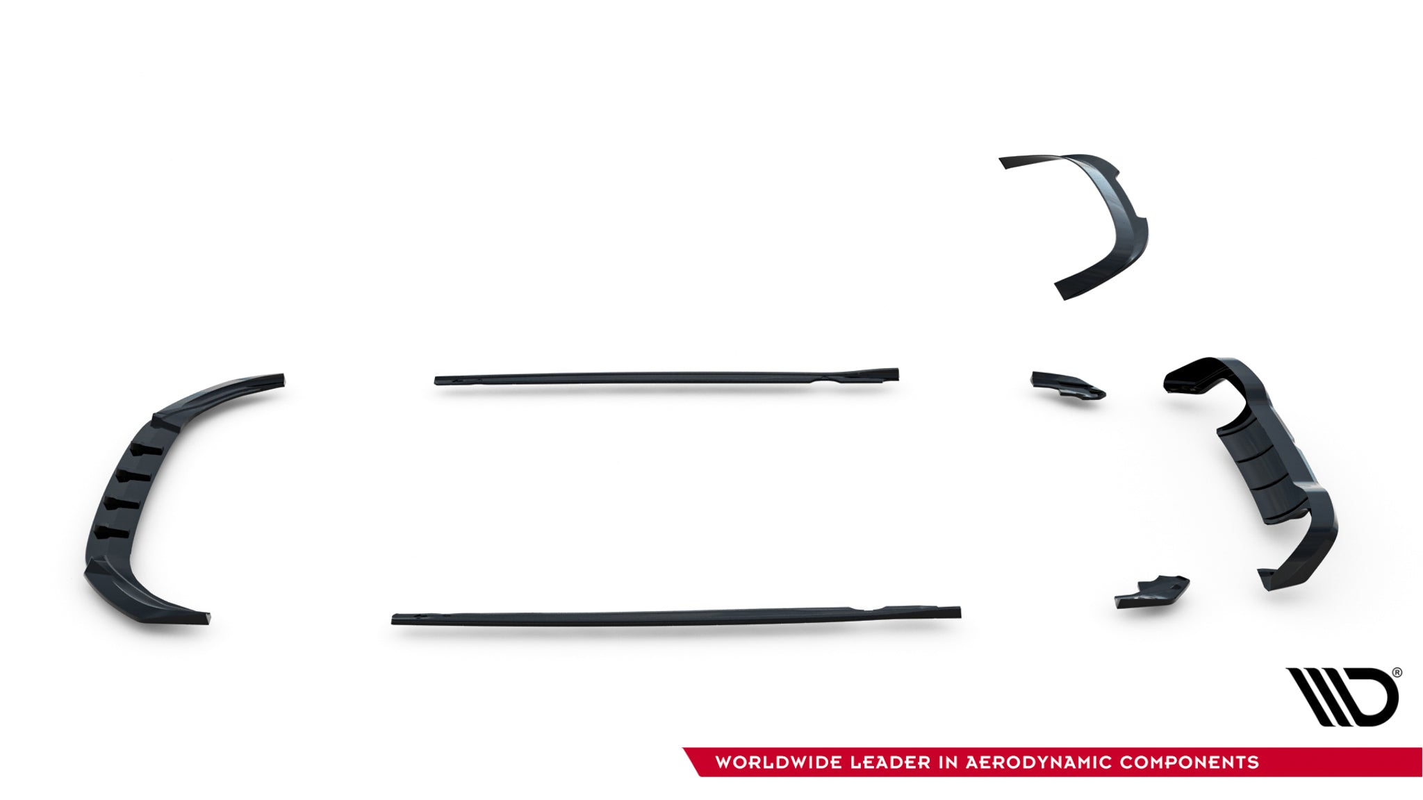 Frontspoiler Lippe V.5 Volkswagen Golf R Mk8 Facelift