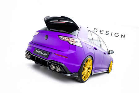 Frontspoiler Lippe, Seitenschweller, Heckdiffusor V.6 Volkswagen Golf R Hatchback MK8 Facelift