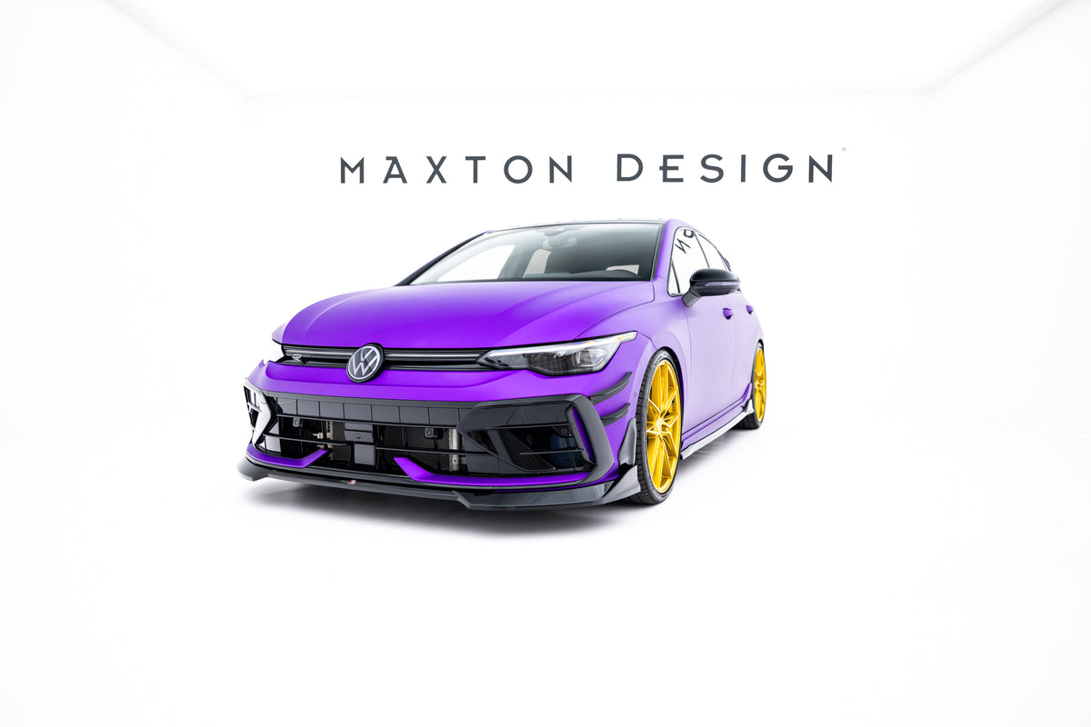 Frontspoiler Lippe, Seitenschweller, Heckdiffusor V.6 Volkswagen Golf R Hatchback MK8 Facelift