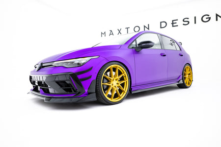Frontspoiler Lippe, Seitenschweller, Heckdiffusor V.6 Volkswagen Golf R Hatchback MK8 Facelift