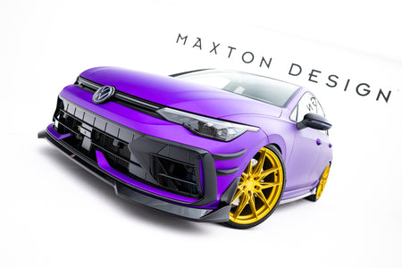 Frontspoiler Lippe, Seitenschweller, Heckdiffusor V.6 Volkswagen Golf R Hatchback MK8 Facelift