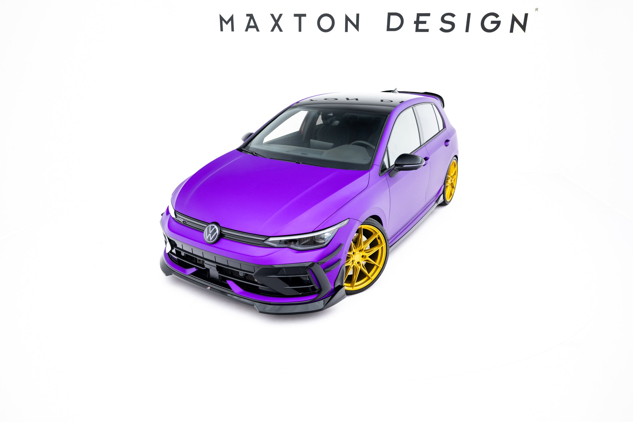 Frontspoiler Lippe, Seitenschweller, Heckdiffusor V.6 Volkswagen Golf R Hatchback MK8 Facelift