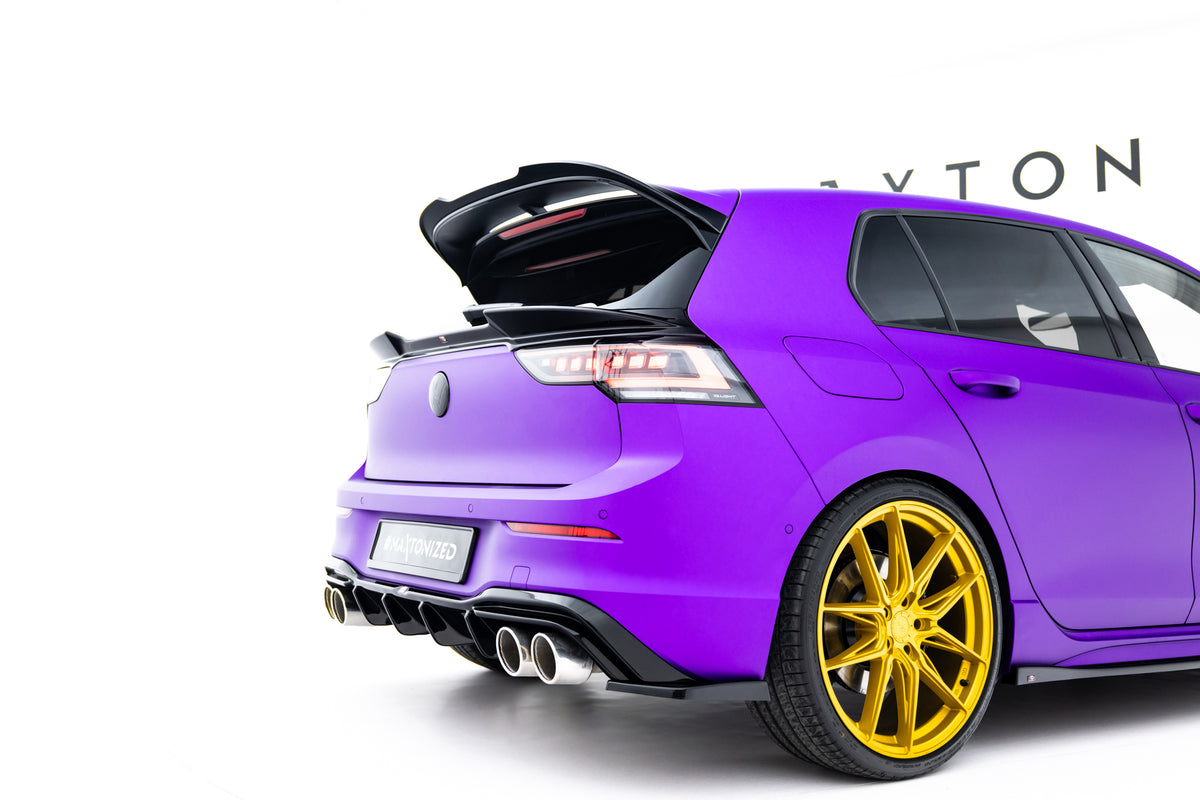 Frontspoiler Lippe, Seitenschweller, Heckdiffusor V.6 Volkswagen Golf R Hatchback MK8 Facelift