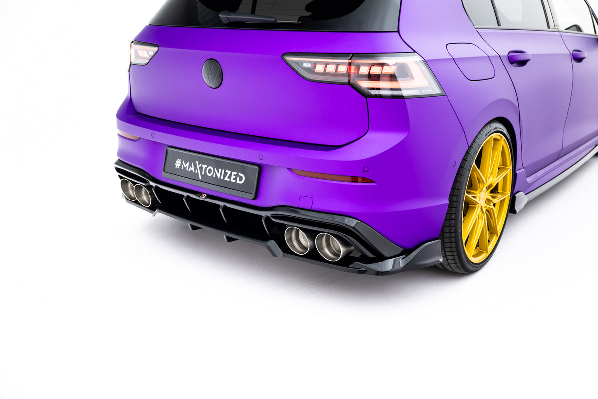 Frontspoiler Lippe, Seitenschweller, Heckdiffusor V.6 Volkswagen Golf R Hatchback MK8 Facelift