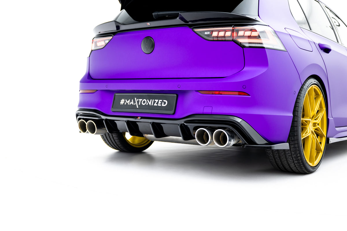 Frontspoiler Lippe, Seitenschweller, Heckdiffusor V.6 Volkswagen Golf R Hatchback MK8 Facelift