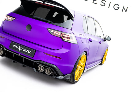 Frontspoiler Lippe, Seitenschweller, Heckdiffusor V.6 Volkswagen Golf R Hatchback MK8 Facelift