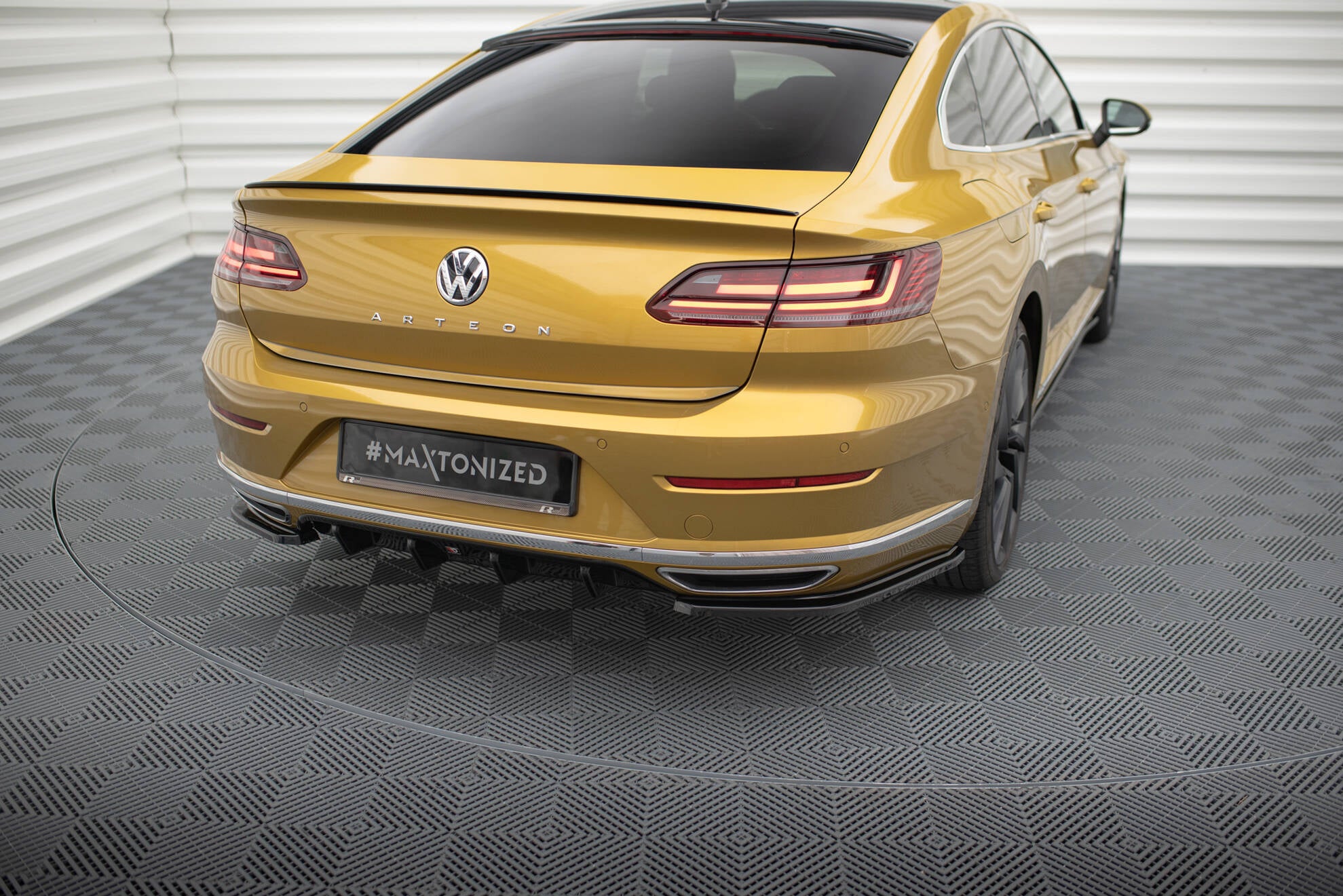 Frontspoiler Lippe, Seitenschweller, Heckdiffusor Satz Volkswagen Arteon R-Line 2017-2020