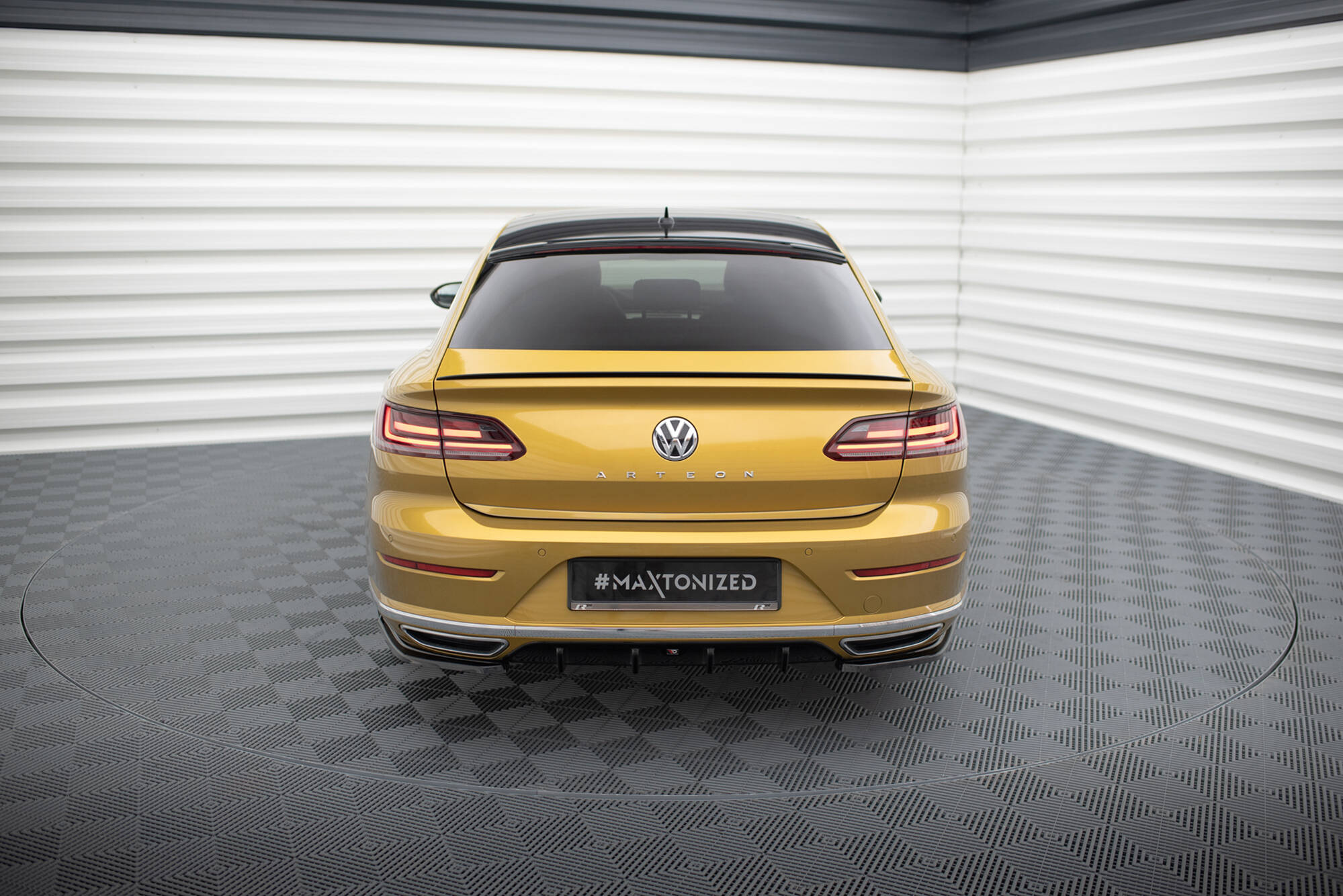 Frontspoiler Lippe, Seitenschweller, Heckdiffusor Satz Volkswagen Arteon R-Line 2017-2020