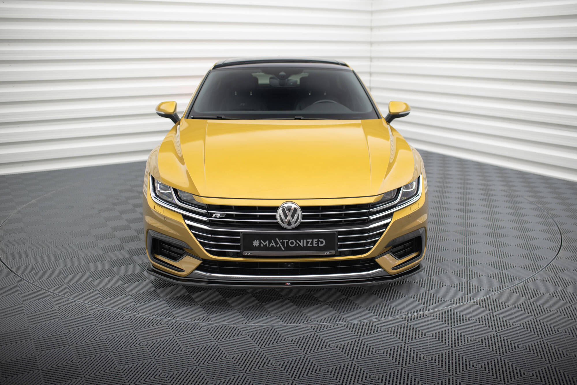 Frontspoiler Lippe, Seitenschweller, Heckdiffusor Satz Volkswagen Arteon R-Line 2017-2020