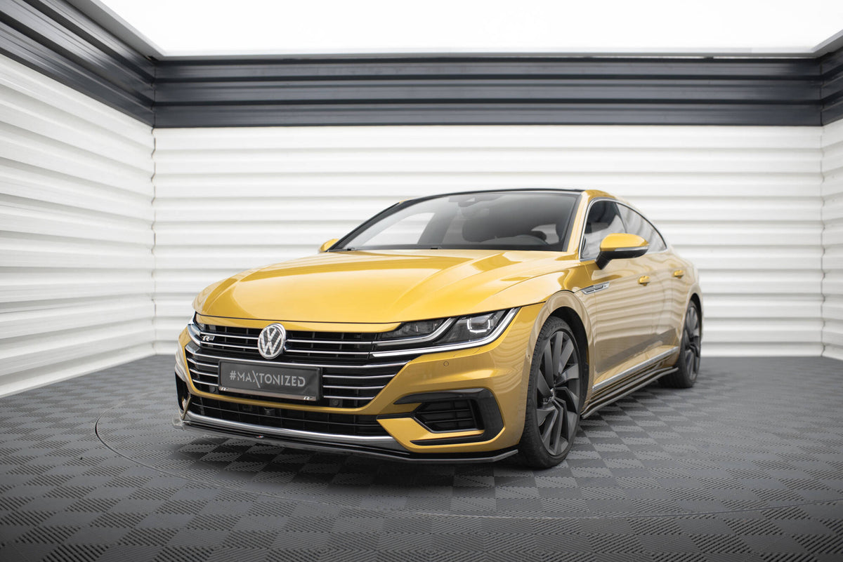 Frontspoiler Lippe, Seitenschweller, Heckdiffusor Satz Volkswagen Arteon R-Line 2017-2020