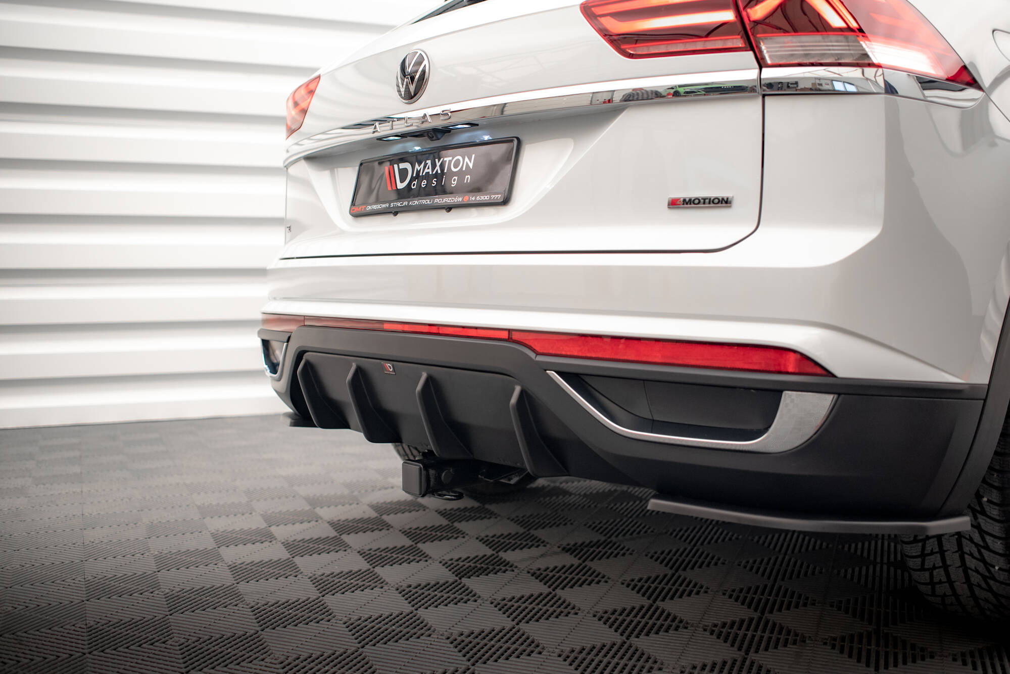 Frontspoiler Lippe Volkswagen Atlas Cross Sport, Seitenschweller Volkswagen Atlas Cross Sport, Heckdiffusor Volkswagen Atlas Cross Sport