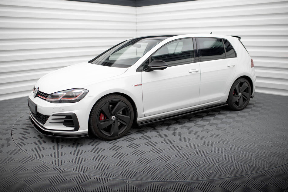 Frontspoiler Lippe, Seitenschweller, Heckdiffusor Volkswagen Golf GTI MK7 Facelift