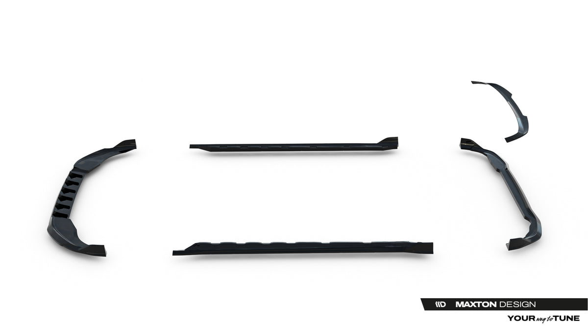Frontspoiler Lippe, Seitenschweller, Heckdiffusor Volkswagen Golf Hatchback MK8 Facelift