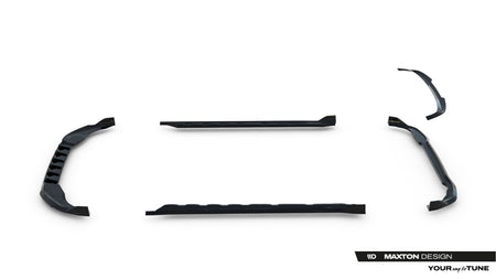 Frontspoiler Lippe, Seitenschweller, Heckdiffusor Volkswagen Golf Hatchback MK8 Facelift