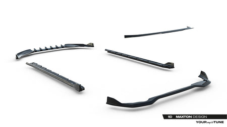 Frontspoiler Lippe, Seitenschweller, Heckdiffusor Volkswagen Golf Hatchback MK8 Facelift