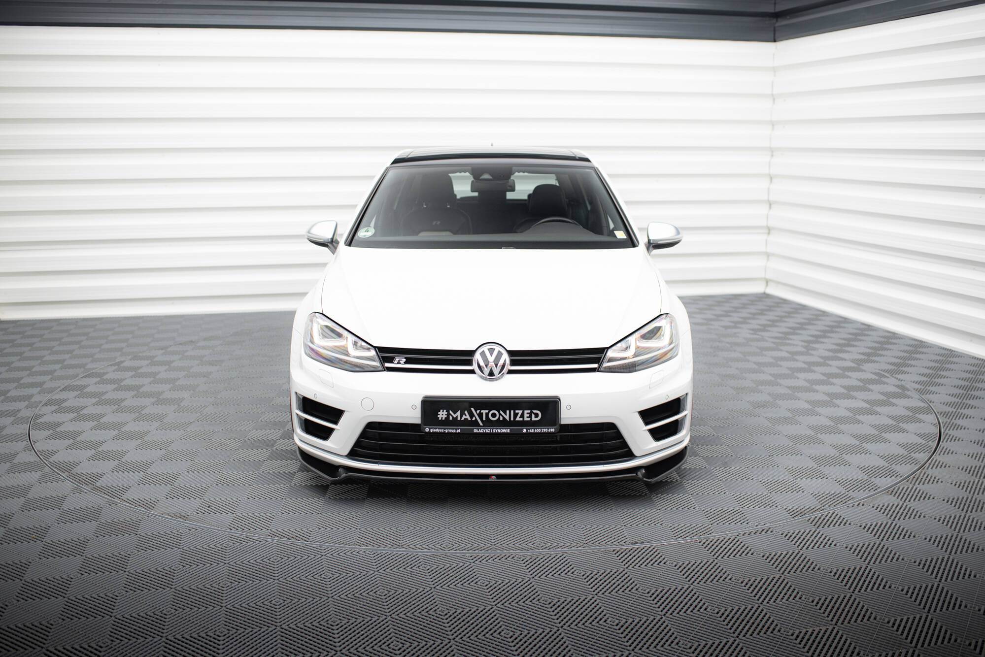Frontspoiler Lippe Volkswagen Golf R Mk7
