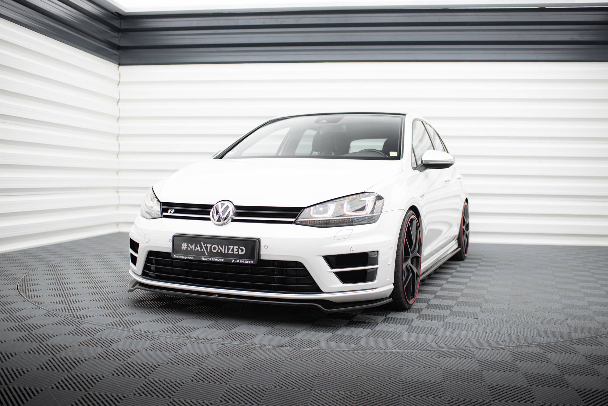 Frontspoiler Lippe Volkswagen Golf R Mk7