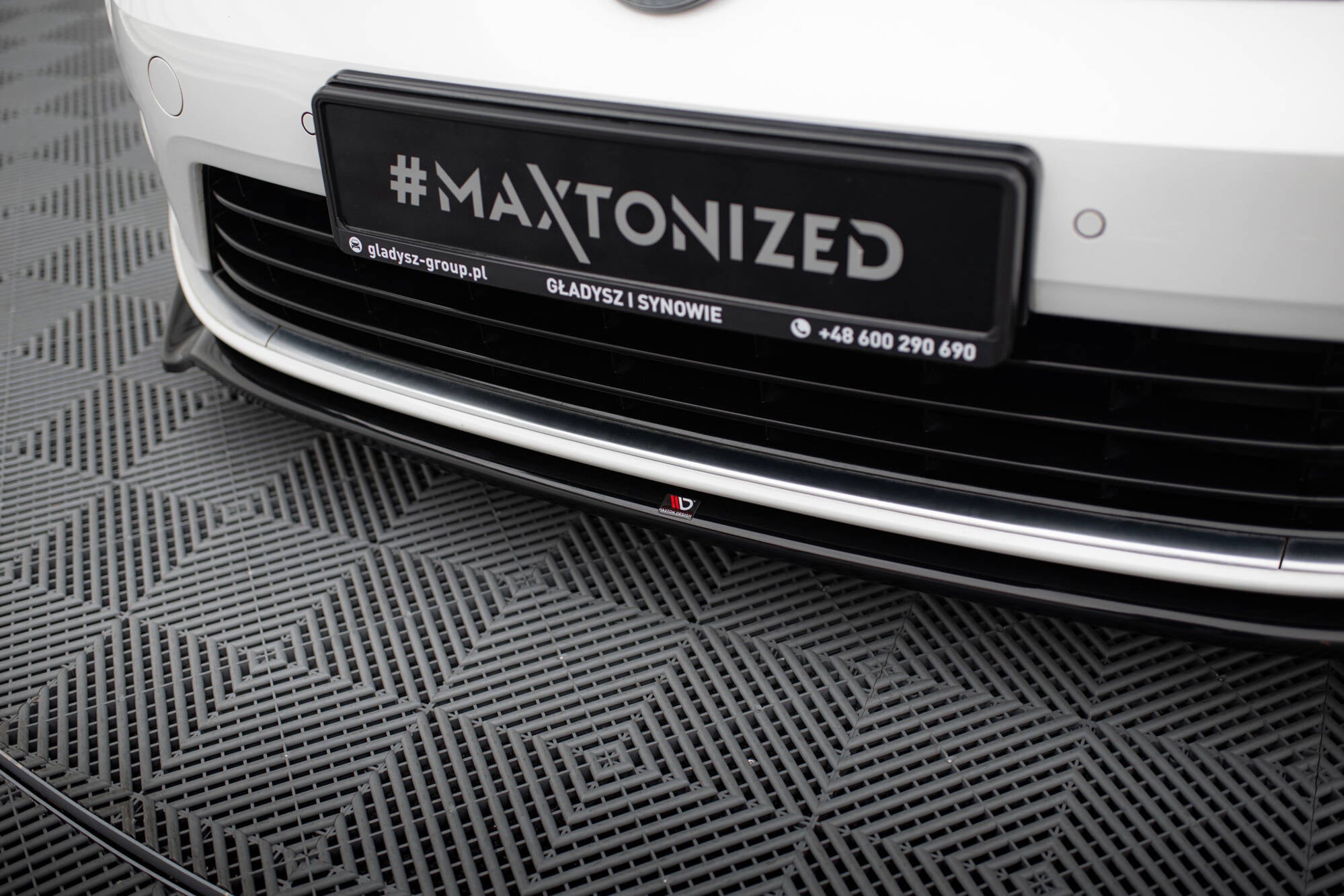 Frontspoiler Lippe Volkswagen Golf R Mk7