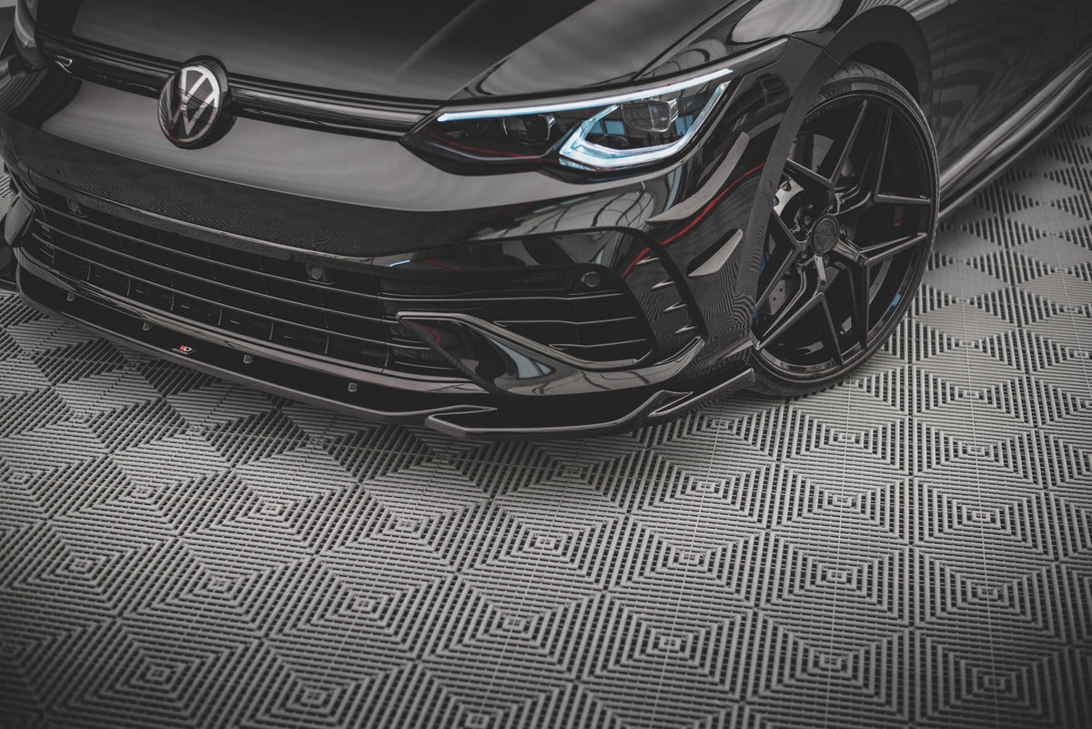 Frontspoiler Lippe, Seitenschweller und Heckdiffusor für Volkswagen Golf R Mk8