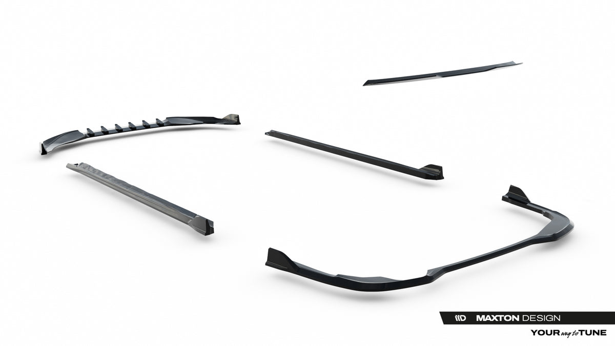 Frontspoiler Lippe, Seitenschweller, Heckdiffusor Volkswagen Golf Variant MK8 Facelift