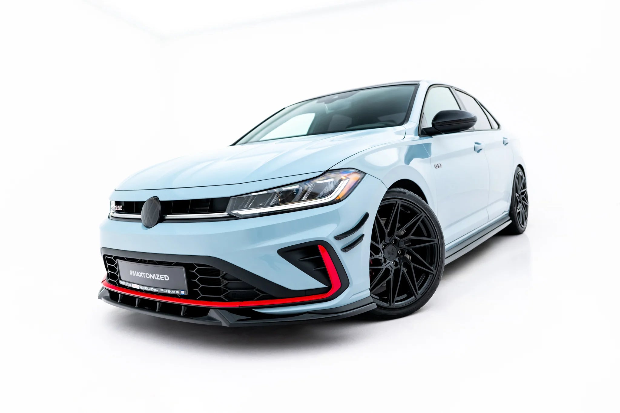 Frontspoiler Lippe, Seitenschweller, Heckdiffusor Volkswagen Jetta GLI MK7 Facelift 2
