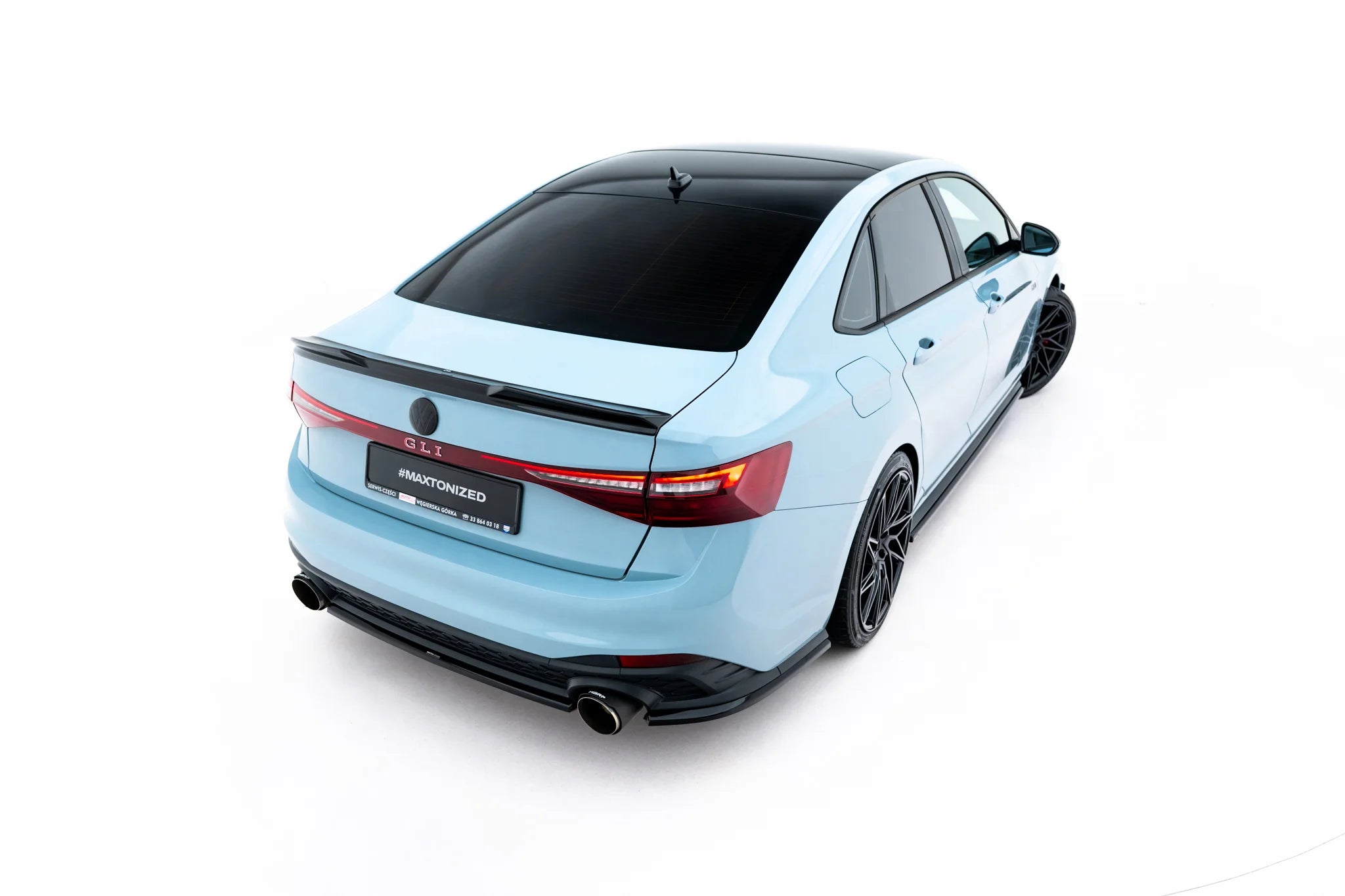 Frontspoiler Lippe, Seitenschweller, Heckdiffusor Volkswagen Jetta GLI MK7 Facelift 2