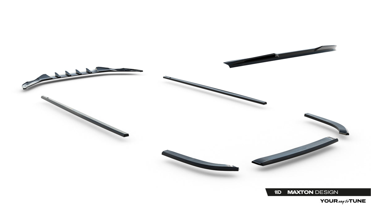 Frontspoiler Lippe, Seitenschweller, Heckdiffusor Volkswagen Jetta GLI MK7 Facelift 2