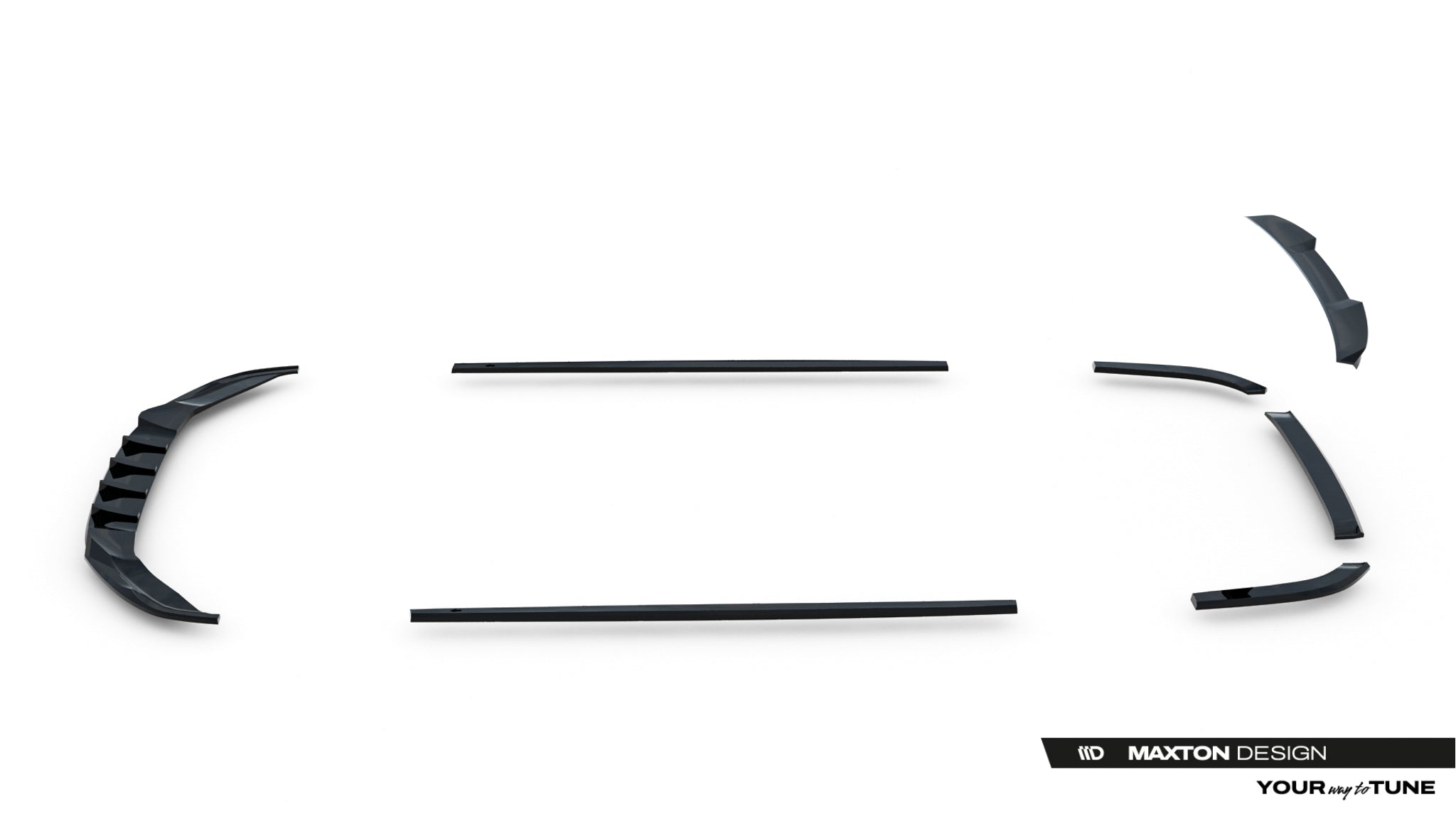 Frontspoiler Lippe, Seitenschweller, Heckdiffusor Volkswagen Jetta GLI MK7 Facelift 2