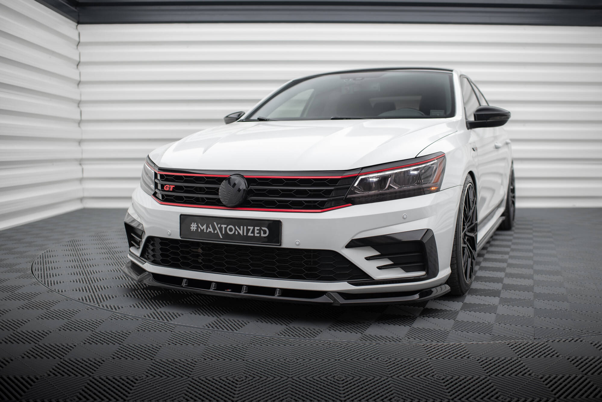 Frontspoiler Lippe Volkswagen Passat GT B8 Facelift USA