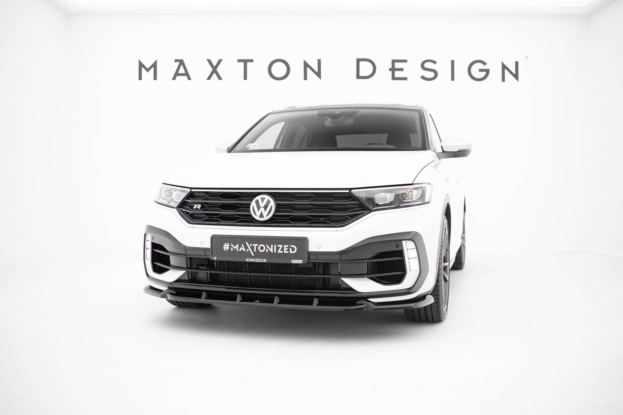 Frontspoiler Lippe, Seitenschweller, Heckdiffusor, Heckseiten Flaps Volkswagen T-Roc R Mk1