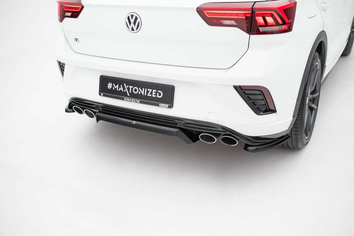 Frontspoiler Lippe, Seitenschweller, Heckdiffusor, Heckseiten Flaps Volkswagen T-Roc R Mk1