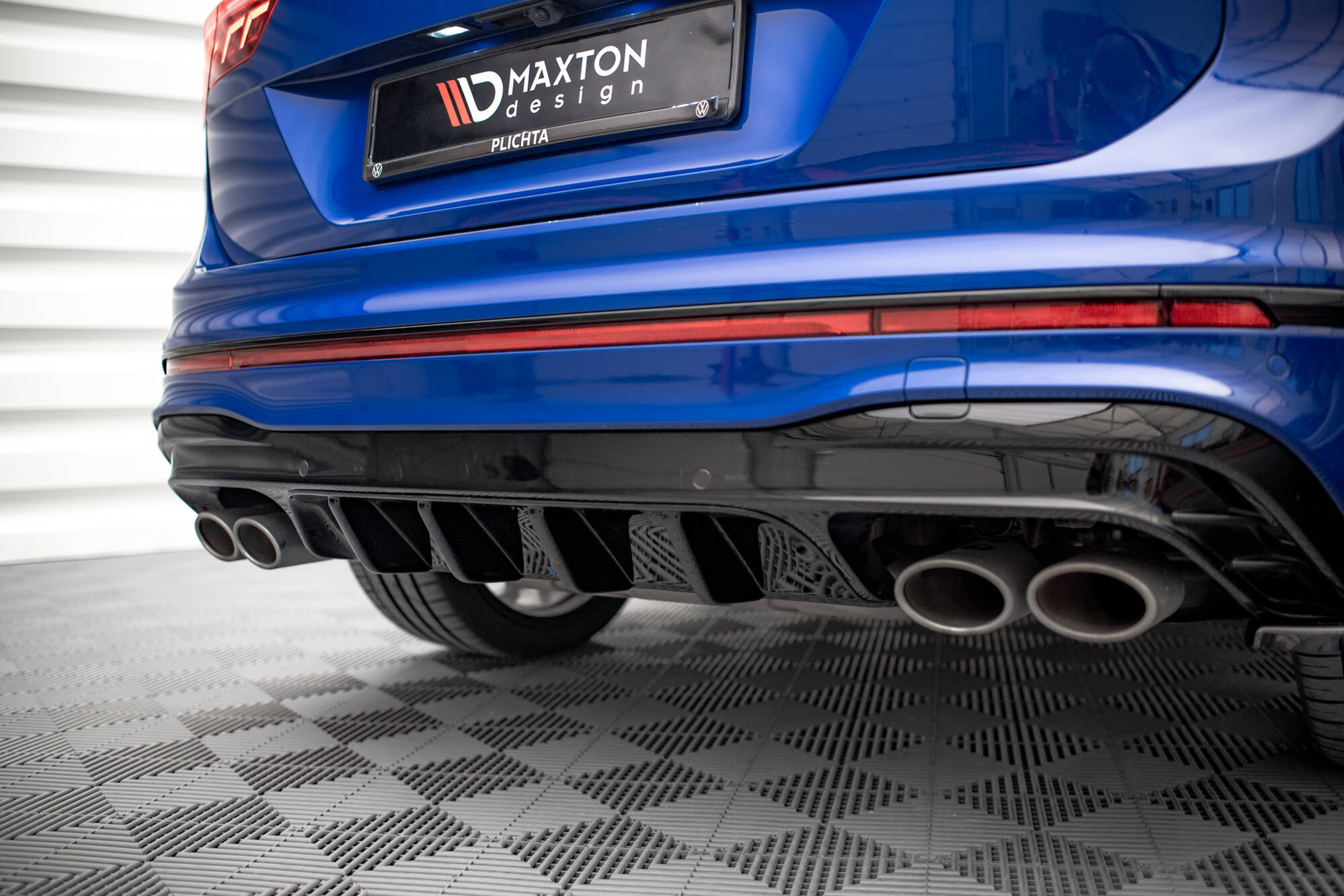 Frontspoiler Lippe, Seitenschweller, Heckdiffusor Volkswagen Tiguan R MK2 Facelift