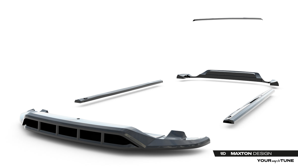 Frontspoiler Lippe, Seitenschweller, Heckdiffusor Volkswagen Touareg MK2