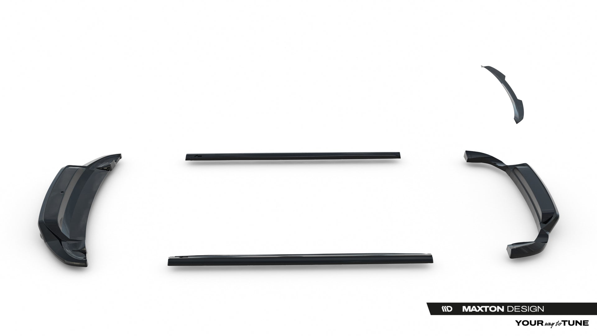 Frontspoiler Lippe, Seitenschweller, Heckdiffusor Volkswagen Touareg MK2