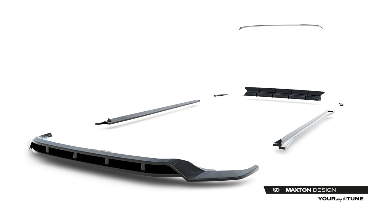 Frontspoiler Lippe, Seitenschweller, Heckdiffusor Volkswagen Touareg R-Line MK3