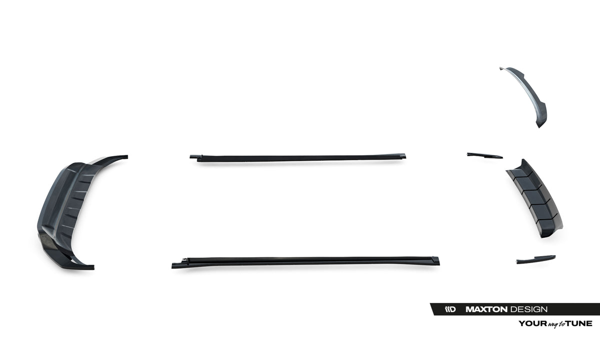 Frontspoiler Lippe, Seitenschweller, Heckdiffusor Volkswagen Touareg R-Line MK3