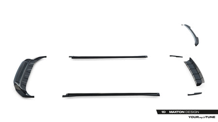 Frontspoiler Lippe, Seitenschweller, Heckdiffusor Volkswagen Touareg R-Line MK3