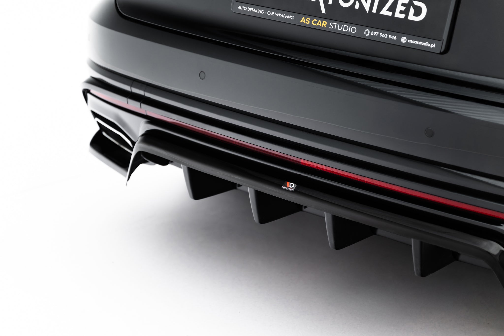 Frontspoiler Lippe, Seitenschweller, Heckdiffusor Volkswagen Touareg R-Line MK3 Facelift