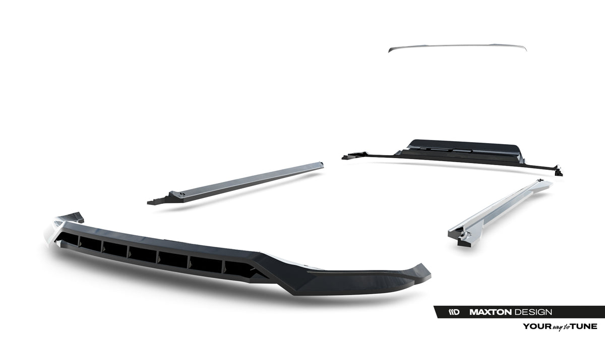 Frontspoiler Lippe, Seitenschweller, Heckdiffusor Volkswagen Touareg R-Line MK3 Facelift