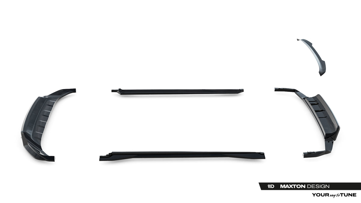 Frontspoiler Lippe, Seitenschweller, Heckdiffusor Volkswagen Touareg R-Line MK3 Facelift