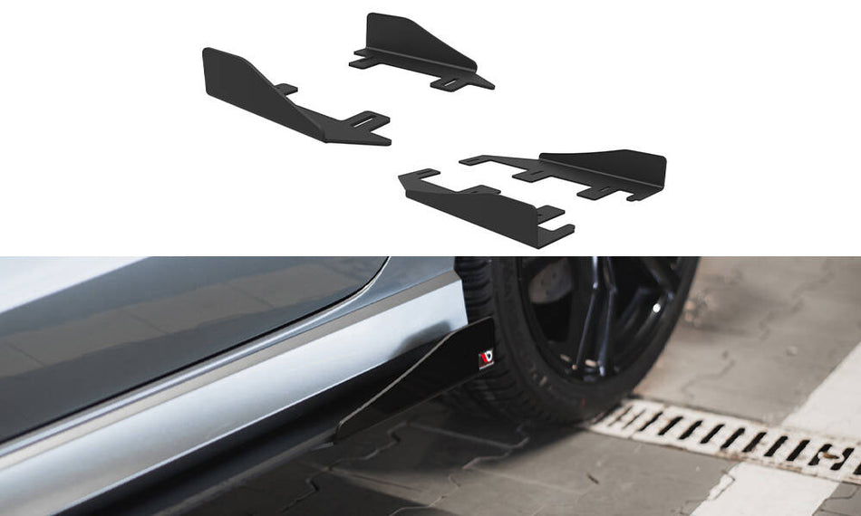 Heckseiten Flaps Audi S3 / A3 S-Line Sedan 8V