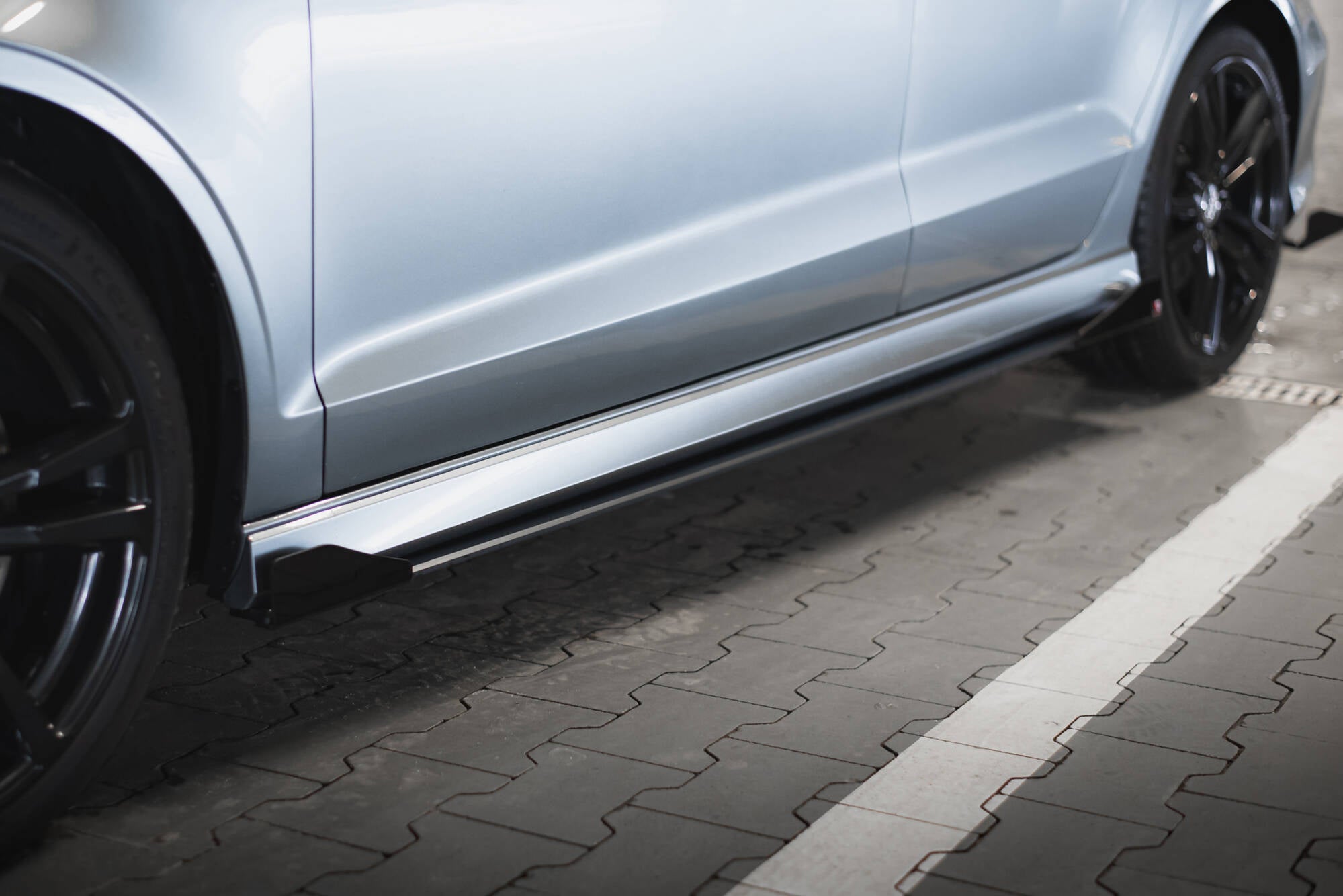 Heckseiten Flaps Audi S3 / A3 S-Line Sedan 8V
