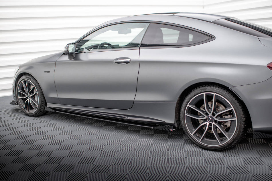 Heckseiten Flaps Mercedes-AMG C43 Coupe / Cabrio C205 Facelift / A205 Facelift