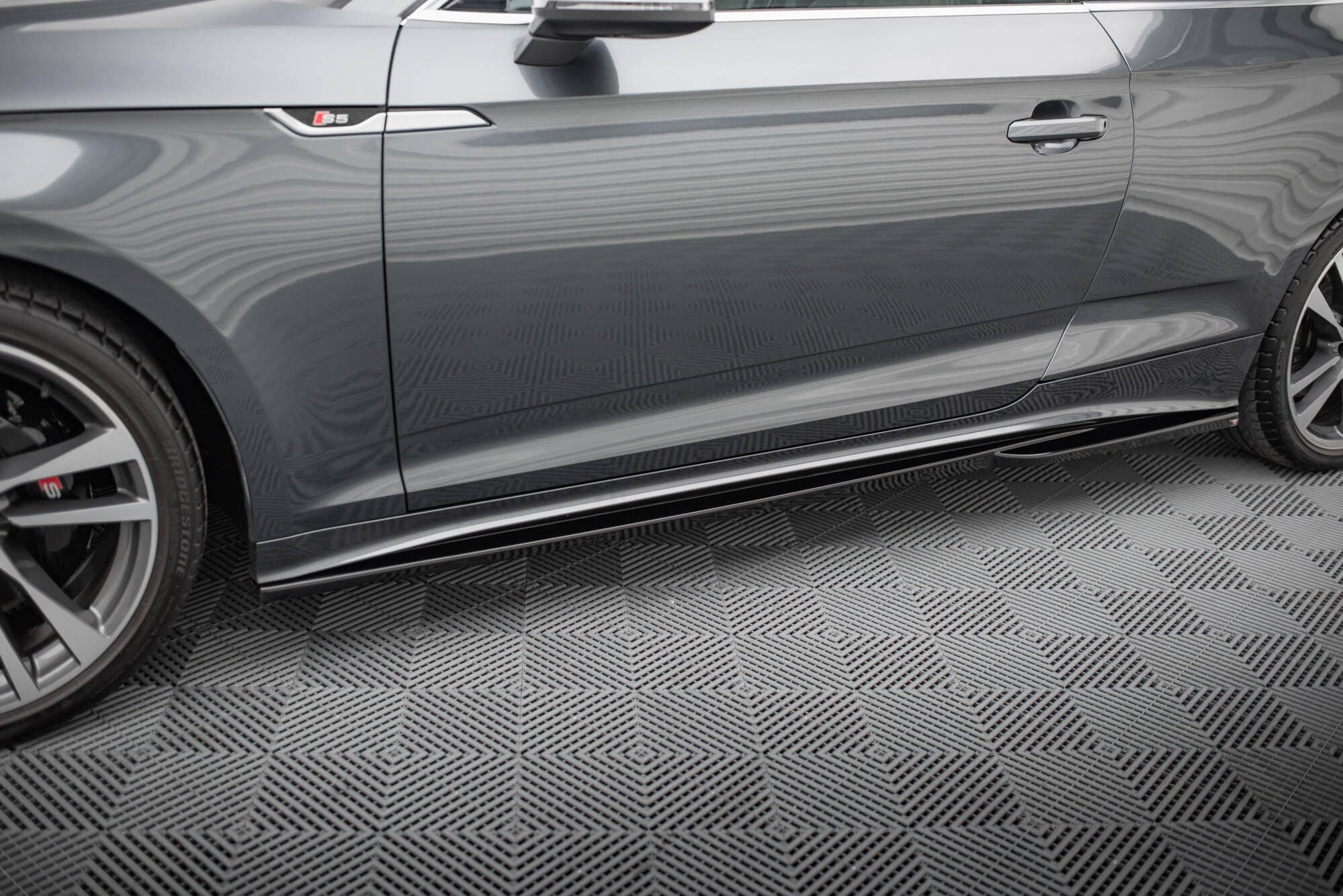 Seitenschweller Audi S5 Coupe / A5 S-Line Coupe F5 Facelift