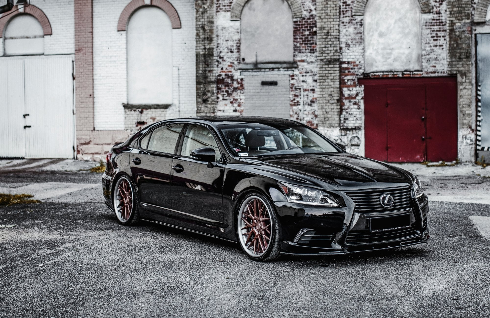 Seitenschweller Lexus LS Long Wheelbase Mk4 Facelift