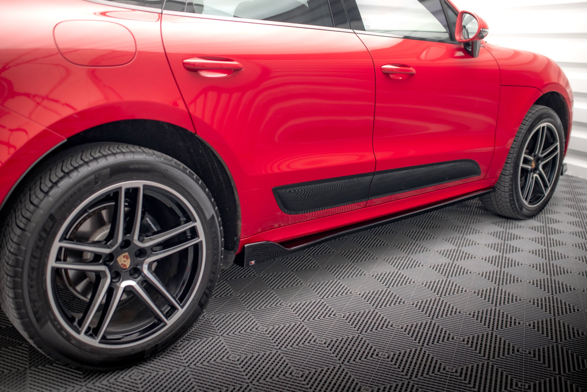 Seitenschweller Porsche Macan GTS Mk1 Facelift Sport Design Mk1 Facelift Turbo Mk1