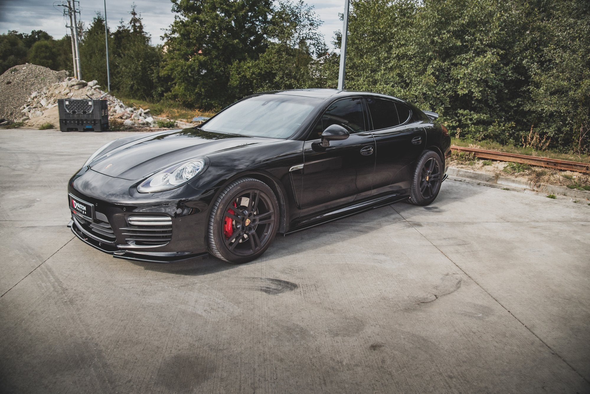 Seitenschweller V.1 Porsche Panamera Turbo 970 Facelift