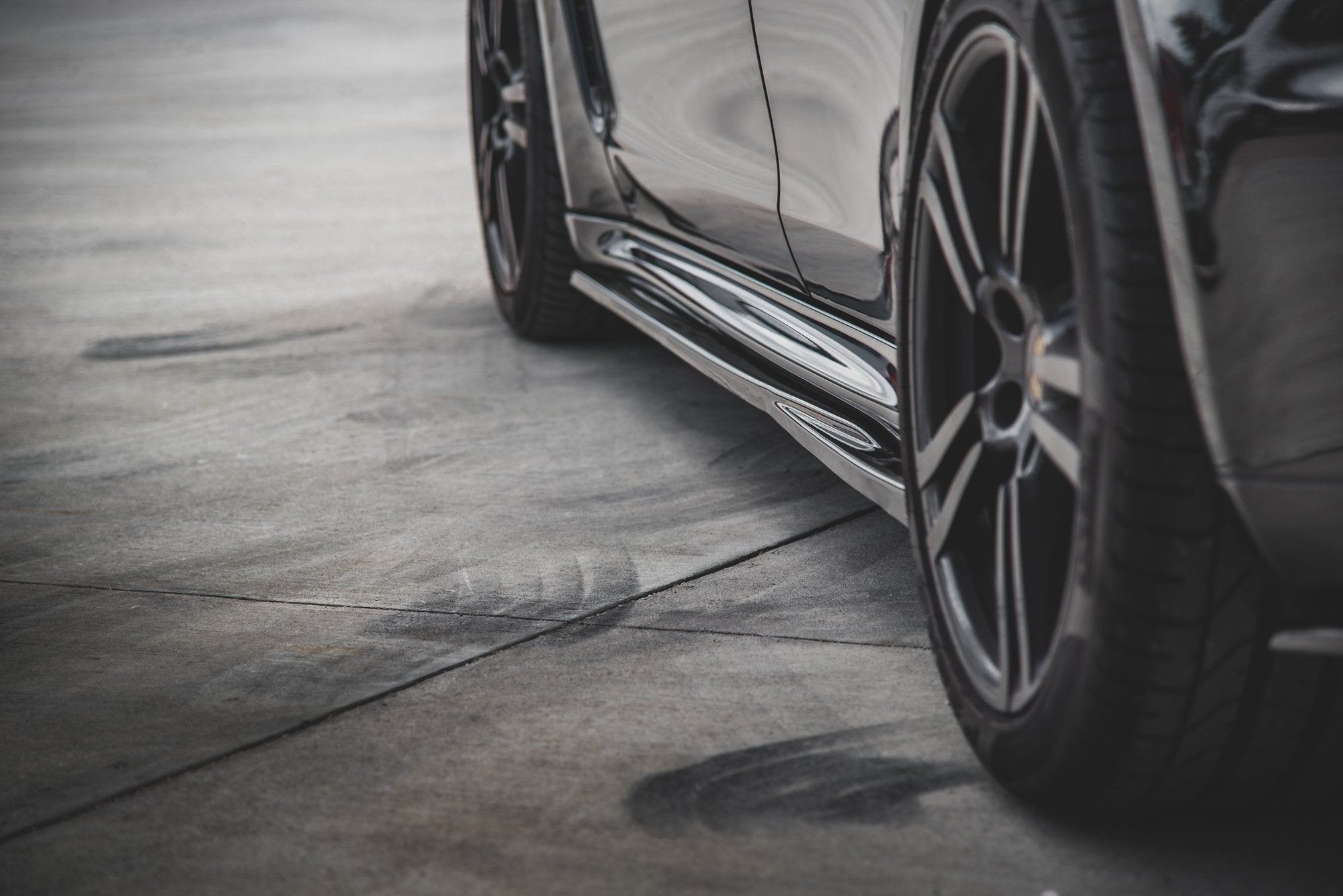 Seitenschweller V.1 Porsche Panamera Turbo 970 Facelift